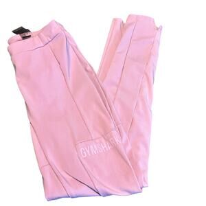 Gymshark Lavender Training Leggings Women’s Small Split Hem Stretch Fit